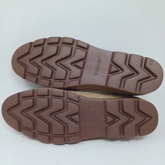 NEW Vionic Cheryl II Suede Loafers Size 12W Lug Sole Penny Loafers Corpcore - Picture 10 of 11